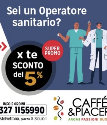 Super promo | - 5% di sconto per tutti gli Operatori Sanitari!